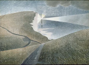 Beachy Head, 1939 (akvarel)