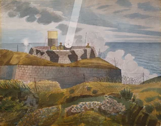 Søgelys i skumringen, oktober 1941