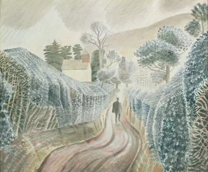 Våd eftermiddag, 1928