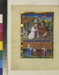 Helside: miniature, ca. 1464 (temperamaleri)
