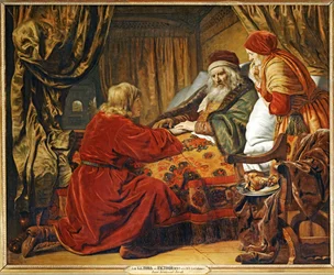 Isak velsigner Jakob ...