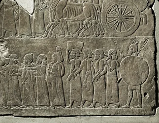 Kong Ashurbanipals felttog mod Elam ...