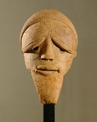 Mandshoved, Sokoto-skulptur, Nigeria (terrakotta)