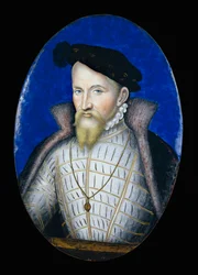 Tallerken: Francois de Lorraine, hertug af Guise ...