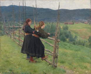 Udsigt fra Gvarv i Telemark