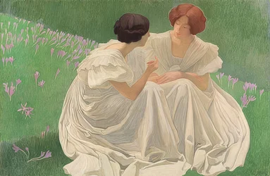 De to hvide (Les Deux Blanches). 1898
