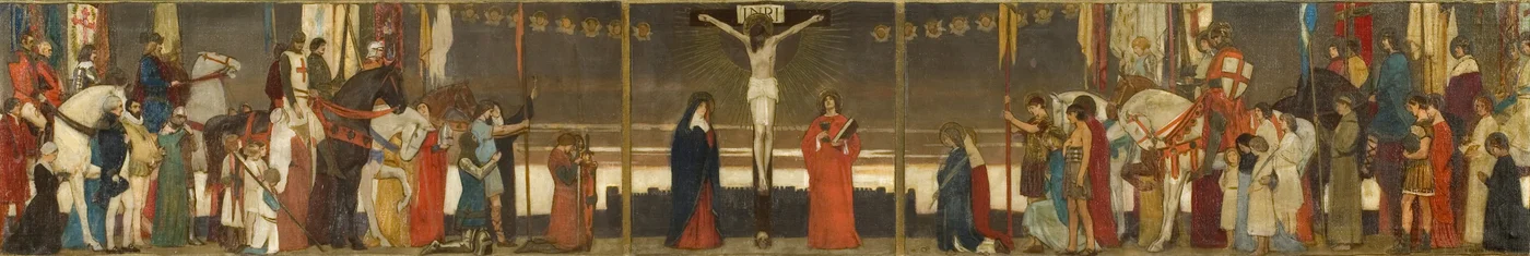 The Earthly Army (olie på lærred)