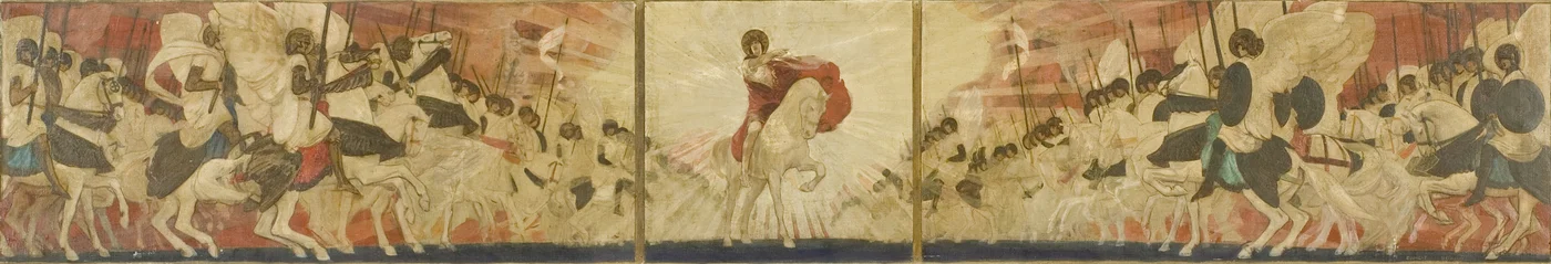 The Heavenly Army (olie på lærred)