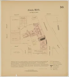 Girard Ave, Germantown Rd, 3rd St og Canal Street, Hexamer General Surveys, 1867