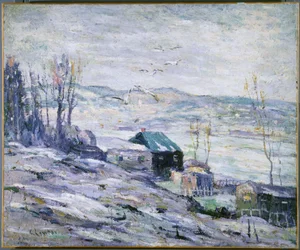 Blæsende dag, Bronx-floden