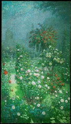 Roser, dekorativt panel