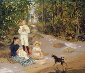 Kunstnerfamilien, 1880