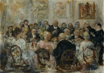 The Speech, ca. 1890 (olie på panel)