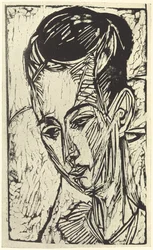 Grafikken af ​​Ernst Ludwig Kirchner frem til 1924, fra Gustav Schiefler bind I til 1916..., 1926.