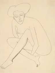 Dodo siddende, 1910.