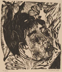 Hustru til professor Schaxel, 1917-1918.