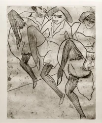 E.L. Kirchner, Hamburgere dansere