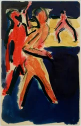 Postkort til Erich Heckel fra 23