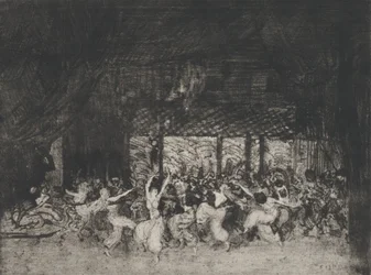Russisk Ballet, slutningen af det 19.-begyndelsen af det 20. århundrede.