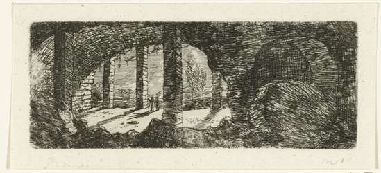 Ruinerne af Fort Sint-Pieter nær Maastricht
