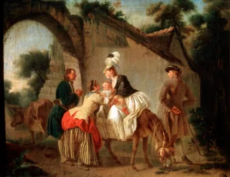 Farvel til den våde sygeplejerske, 1777.