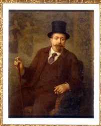 portræt af Willy (Henry Gauthier-Villars