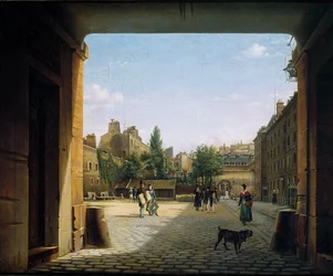 Institut de Frances gårdhave, 1825-62