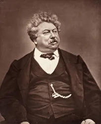 Alexandre Dumas fransk romanforfatter og dramatiker, 1802-1870, ca. 1876.