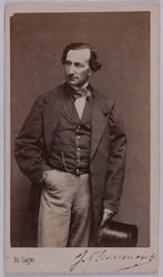 Portræt af Jules Chaumont (-1866), (skuespiller)