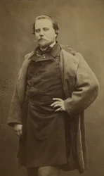 Portræt af Charles Basset (1822-1869), bedst kendt under pseudonymet Adrien Robert.