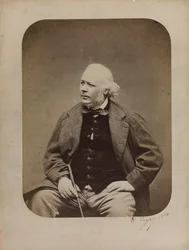 Portræt af Honoré Daumier 1808-1879, 1864.
