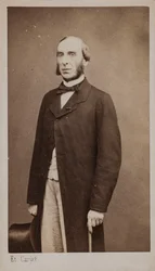 Portræt af komponisten grev Nicolò Gabrielli 1814-1891, 1890.