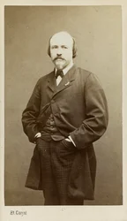 Portræt af komponisten Victor Massé 1822-1884, ca 1865.