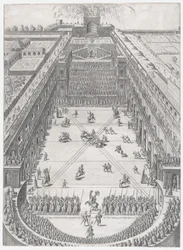 Mirror of Roman Magnificence: Ægteskab af Annibale Altemps og Ortensia Borromeo, Rom,..., 1565.