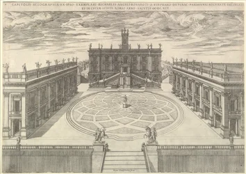Udsigt over den romerske hovedstad, 1569
