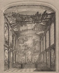 Indvendigt billede af Foundlings, 1759.