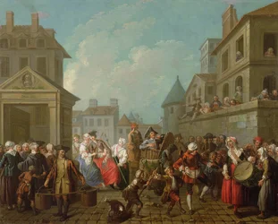 Gadekarneval i Paris, 1757