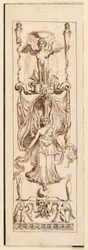 Design til et malet panel