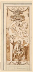 Design til et malet panel