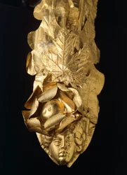 Diadem (krone), fra Spina (Emilia Romagna). Etruskisk civilisation, 4. århundrede f.Kr.