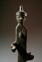 Haruspice, bronzeskulptur, 3. århundrede f.Kr