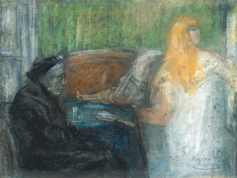 Mor Van Mieghem drømmer (Vanitas)