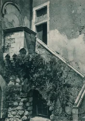 Et stille hjørne af Taormina, Sicilien, Italien, 1927