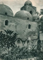 San Giovanni degli Eremiti-kirken, Palermo, Sicilien, Italien, 1927.