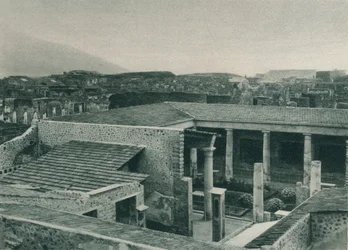 House of the Vettii, Pompeji, Italien, 1927