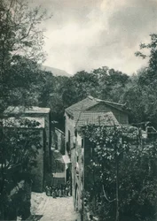 Smal gade, Capri, Italien, 1927