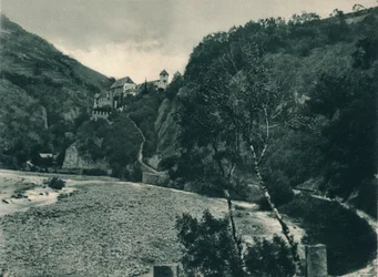 Runkelstein Slot, Bolzano, Sydtyrol, Italien, 1927