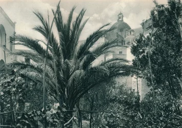 Udsigt fra hotellet, Capri, Italien, 1927