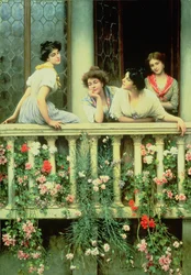 Balkonen, 1911