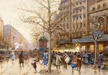 En gadescene i Paris